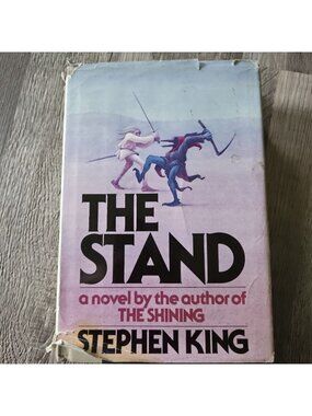 Stephen King The Stand Hardcover Vintage 1978 Gutter Code CC24 Doubleday BCE